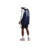 Jordan Pure Color Logo Print Mesh Basketball Jersey, Luka Doncic #77, Dallas Mavericks Men Jerseys Navy-Blue DO9523-420