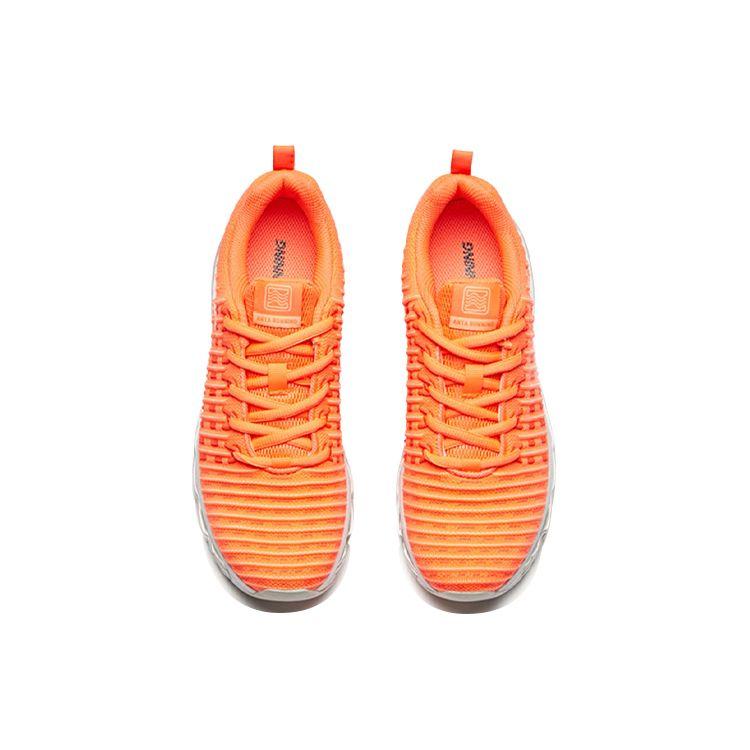 Anta Running Series Full-Length Air Cushion Low-Top Running Shoes Women Sneakers Orange 92835511-2