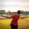 Collapsible Baseball & Softball Practice Net Hitting & Pitching Practice Frame Outdoor Portable Baseball Training Supplies