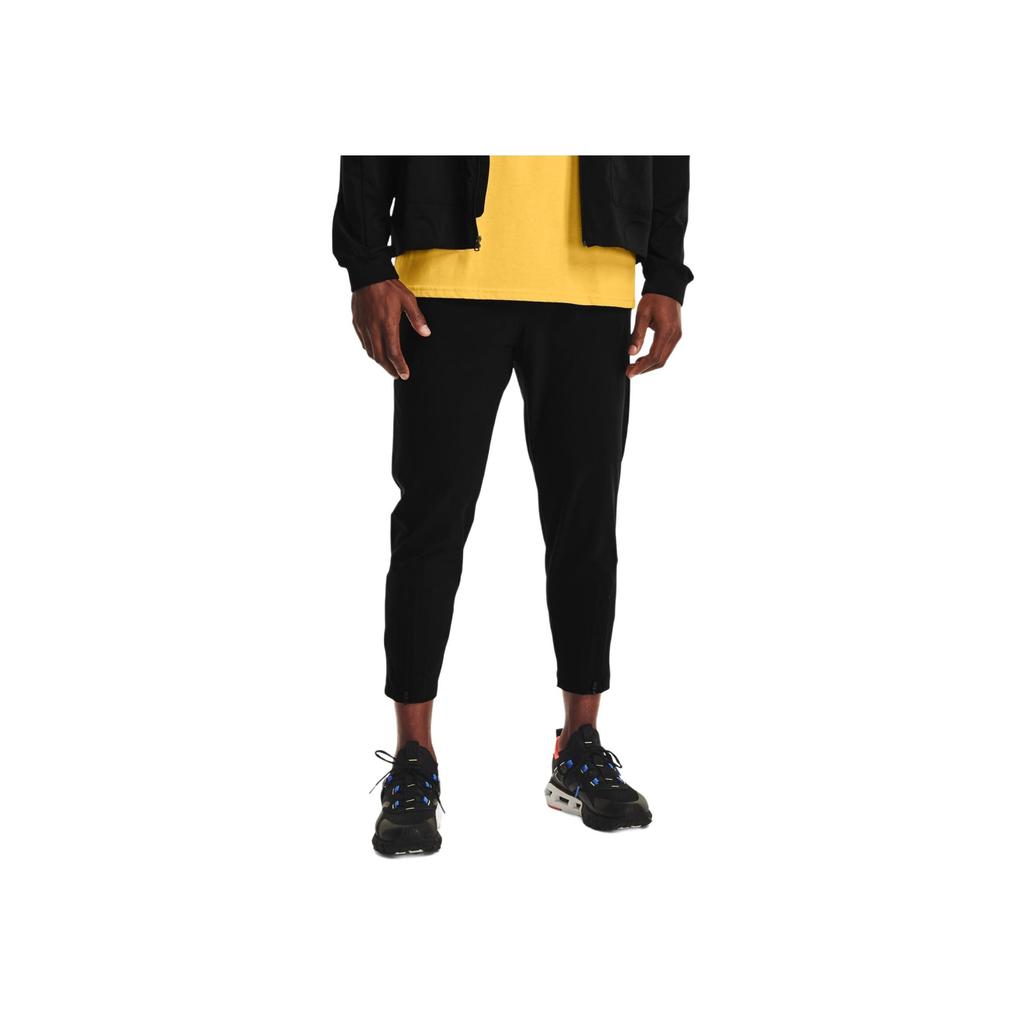 Under Armour Woven Series Casual Slim Fit Tapered Woven Long Pants Men Pants Black 1361355-001