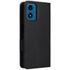For Motorola Moto G04 4G/G04s 4G/G24 4G/G24 Power/E14 4G Case Wallet Leather Cell Phone Cover with Strap