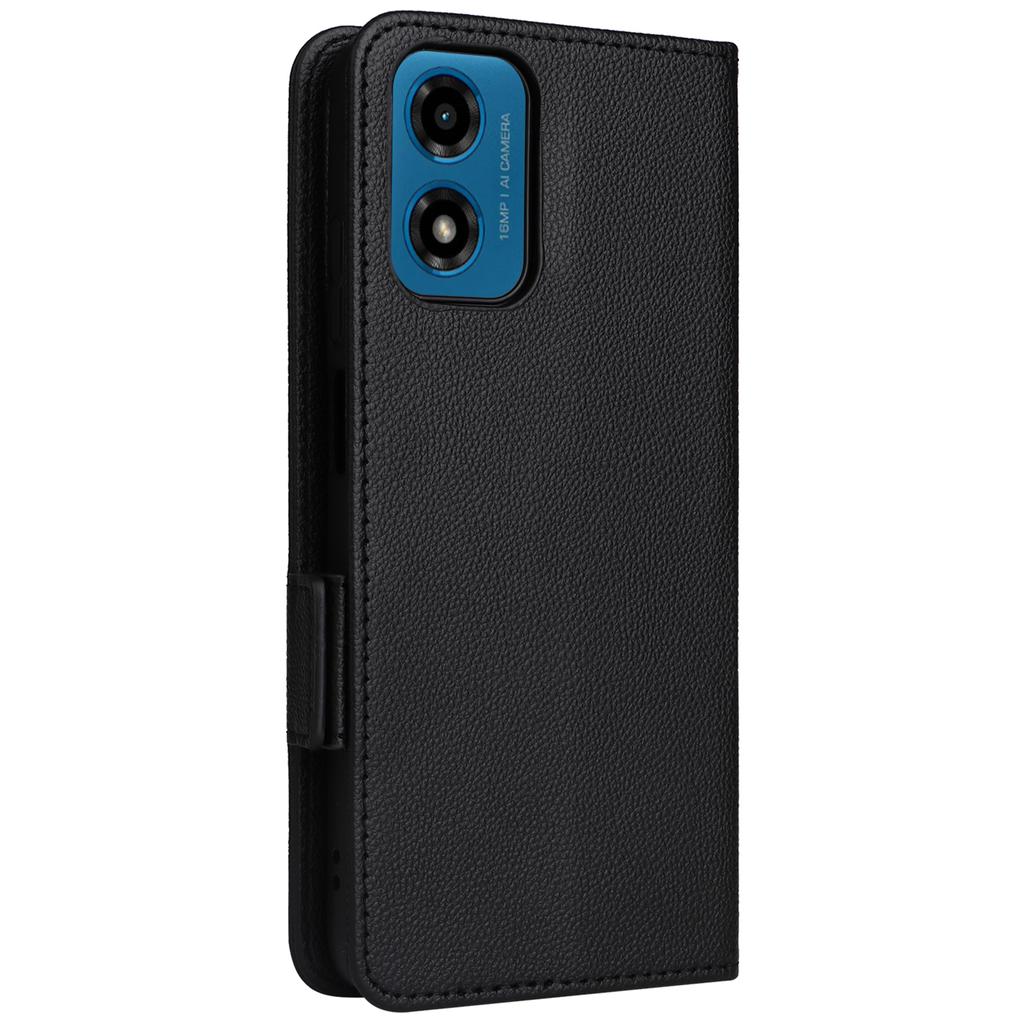 For Motorola Moto G04 4G/G04s 4G/G24 4G/G24 Power/E14 4G Case Wallet Leather Cell Phone Cover with Strap
