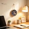 Halloween Decorative Pendant 2D Flat Pearl Painting Ornament, Double Sided Zodiac Theme Hanging Gem Home Ornament Art Craft, Rhinestone Beads Pattern