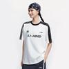 Li Ning Table Tennis Series Short Sleeve Summer Round Neck T-Shirt American Vintage Loose Casual Quick-Dry Sports Tee Unisex Tops AYSV013