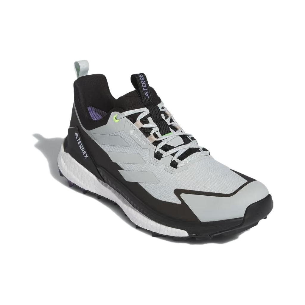 Adidas Terrex Free Hiker 2.0 Low GORE-TEX Wonder Silver Lemon Herren Sneaker Grau Lucid-Lemon IG5461