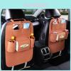 Car Seat Back Storage Bag With Colorful Fabric Material For Children Vehicle Organization