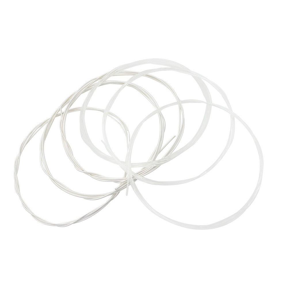 C104 Guitar Strings Acoustic Folk Guitar Brilliant Sound Quality Silver-plated Copper Alloy Wound Nylon Core Strings