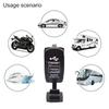 Universal Mini Dual USB Port Car Fast Charger Socket 3.1A Rectangular Waterproof Dustproof Adapter 12V 24V Iphone Ipad Samsung