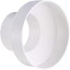 ABS Plastic Duct Reducer 8 to 6 Inch Ventilation Adapter Air Duct Adapter  Kitchen Exhaust
