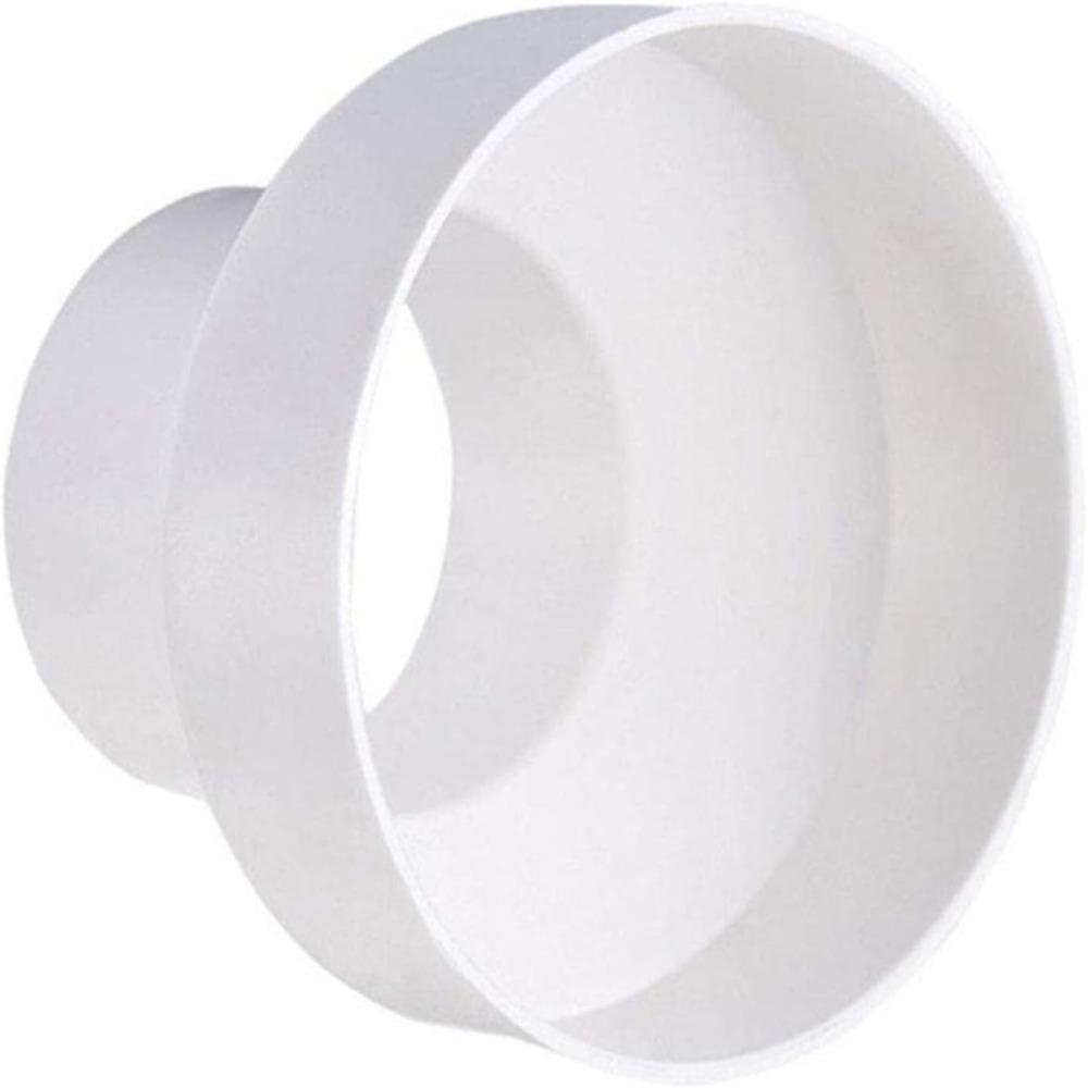 ABS Plastic Duct Reducer 8 to 6 Inch Ventilation Adapter Air Duct Adapter  Kitchen Exhaust
