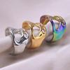 Adjustable Rings Fashion Finger Jewelry Opening Rings Alloy Texture Suitable for Daily and Party Various Occasion