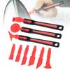 YLWRAP Professional Car Wrap Vinyl Tool Kit 7-Piece Car Film Squeegee Edge Squeegee Set for Auto Wrap Use