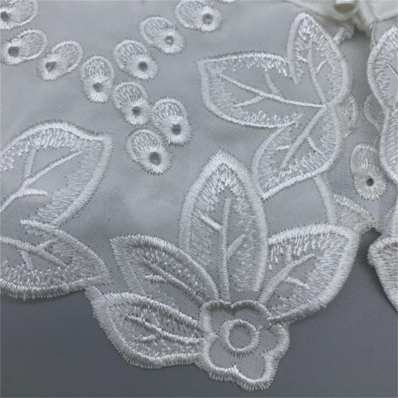 Women False Collar Elegant French Floral Collar Girl Casual Decorative Collar