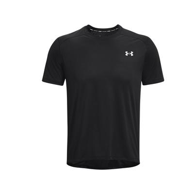 Solid Color Crew Neck Short Sleeve Running T-Shirt Men Tops Black 1371129-001