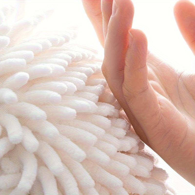 1 Pc Ultra-Absorbent Microfiber Hand Towel - Quick-Dry, Lint-Free, Soft Plush - Ideal for Kitchen & Bathroom