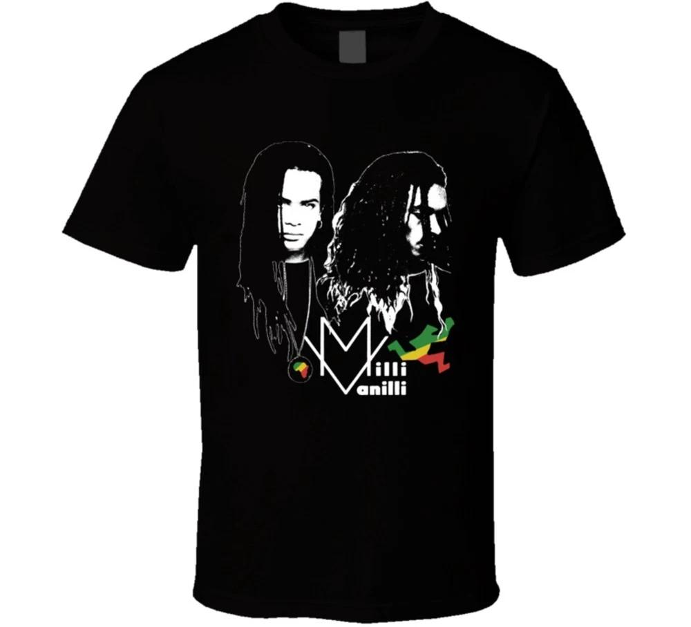 Milli Vanilli Pop Stars Retro Music Dance T Shirt T Shirt