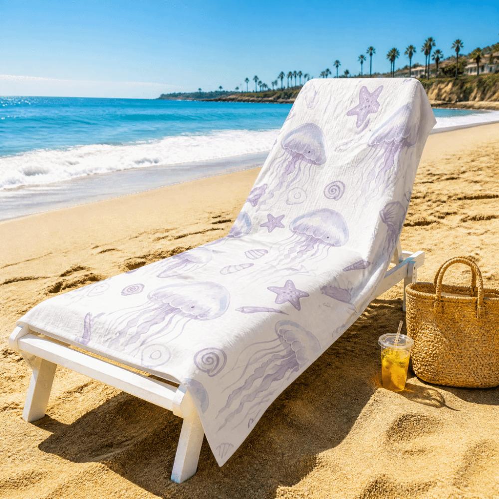17 Varieties Beach Chair Cover 160*80cm 2 in 1 Beach Towel Microfiber Beach Towel Swimming Pool