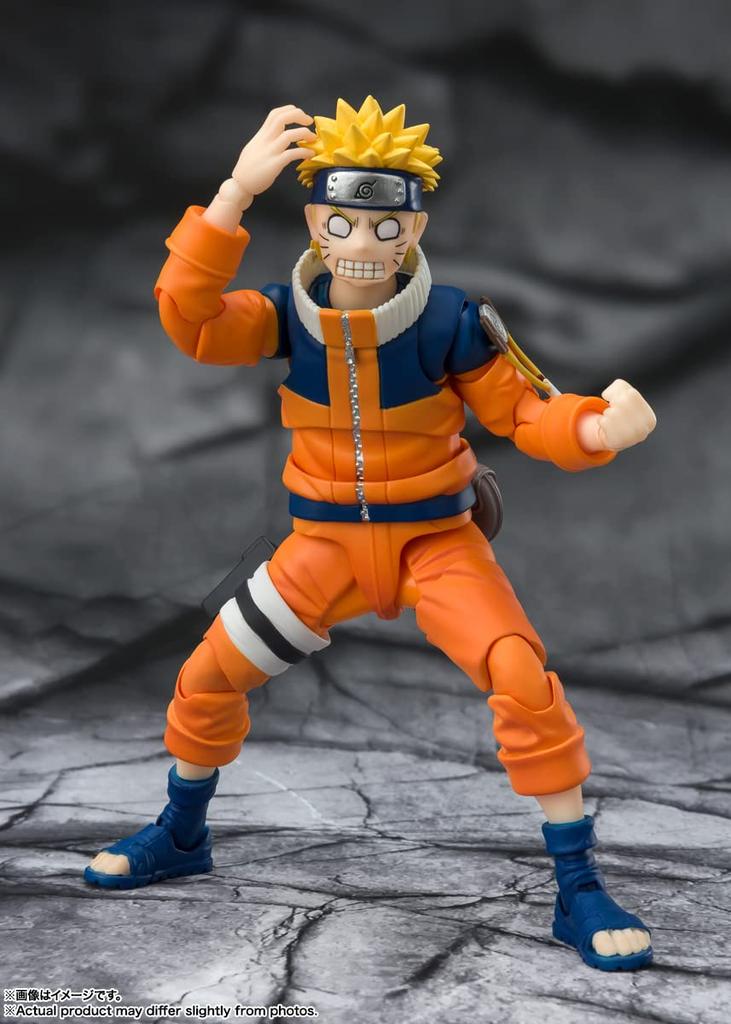 S.H.Figuarts NARUTO - Naruto Uzumaki - The Most Unexpected Ninja - Approximately 135mm ABS & PVC Painted Movable Figure BAS64181