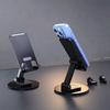 Phone Holder Foldable 360 Rotation Adjustable Desk Stand Metal Anti-Slip Silicone Pad Bracket for Phones Tablets