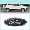 Grille Oval Ford Badge Car Emblem Sticker With Abs Material Front Rear Mark