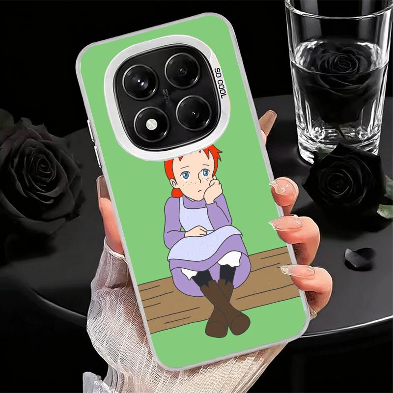 Anne Of Green Gables Shirley Soft Phone Case for Samsung Galaxy S24 S25 FE S26 Edge S23 Ultra S22 Plus S21 + Shockproof Cover Ba