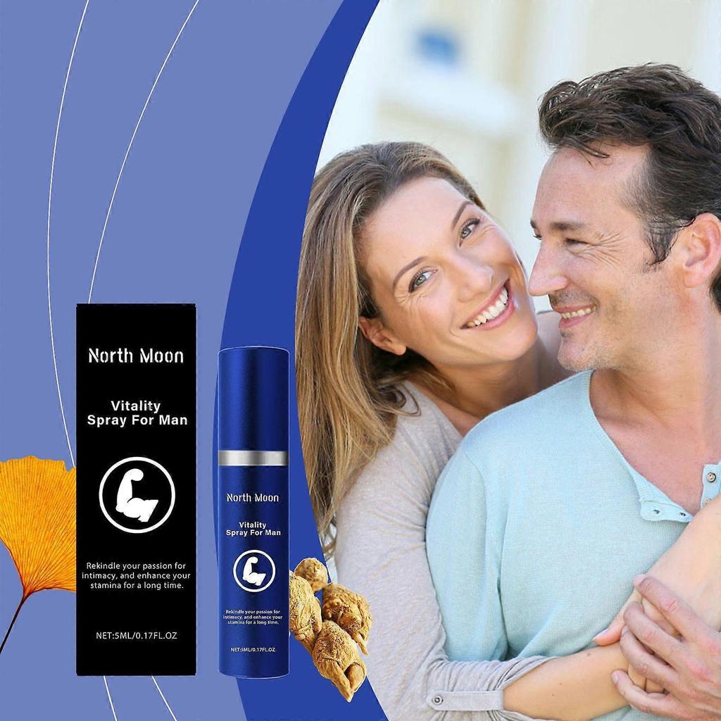 Men's Vitality Spray Gentle & Skin-Friendly For Confidence Boost & Performance