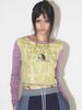 Igseupaieodeugeol Libra Camo Top Purple