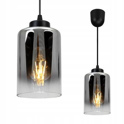 LUMINÁRIA PENDENTE MODERNA ELEGANTE COM CÚPULA DE VIDRO