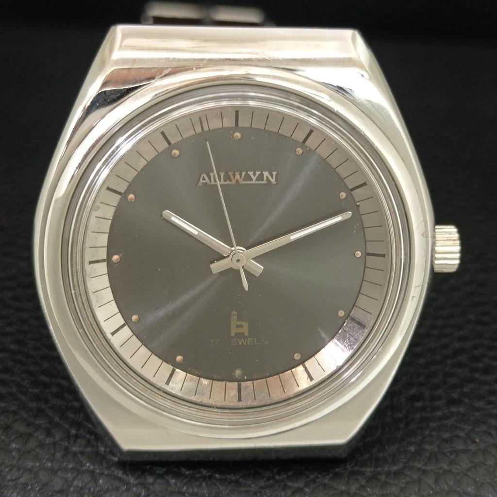 ALLWYN 6300A HAND-WINDING VINTAGE INDIA MENS ORIGINAL DIAL WATCH A706224-1