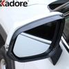 Rearview Mirror Eyebrow Cover Trim For Toyota RAV4 RAV 4 -2024  Chrome Car Side Mirrors Rain Shield Sun Visor Accessories