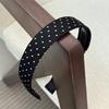 Satin Breite Stirnbänder für Damen Elegante Einfarbige Haarreifen Haarreifen Waschen Gesicht Kopfbedeckung Haarbänder Haar Accessoires Kopfschmuck