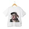 Smoking Dog T-Shirt - Unisex Funny Boxer Cartoon Street Style Graphic Tee