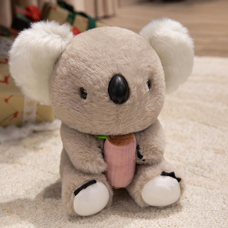20/25cm Kawaii Cartoon Waldtier Koala Kuscheltier Plüschtier Kinder Koala Handgemachte Puppe Festival Geschenk 25cm