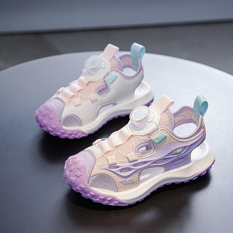 Children's Shoes Casual Shoes Parent-Child Shoes Trend Shoes Children's Trend All-Match Casual Fashion Rotating Button Shoes Basketball shoes
