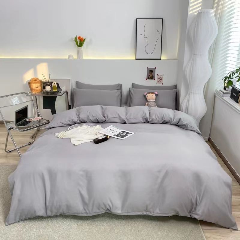 Nordic Duvet Cover Modern Skin-friendly Comfortable Four Season Universal Household Washable Bedroom Students Dormitory Textile