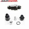 Aluminium Black Non Return AN8 -8AN One Way Check Valve Fuel EFI Fitting Adapter