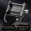 Aluminum Alloy Phone Holder for Bikes and Motorcycles - Shockproof, Anti-vibration, Ideal for Food Delivery Riders.