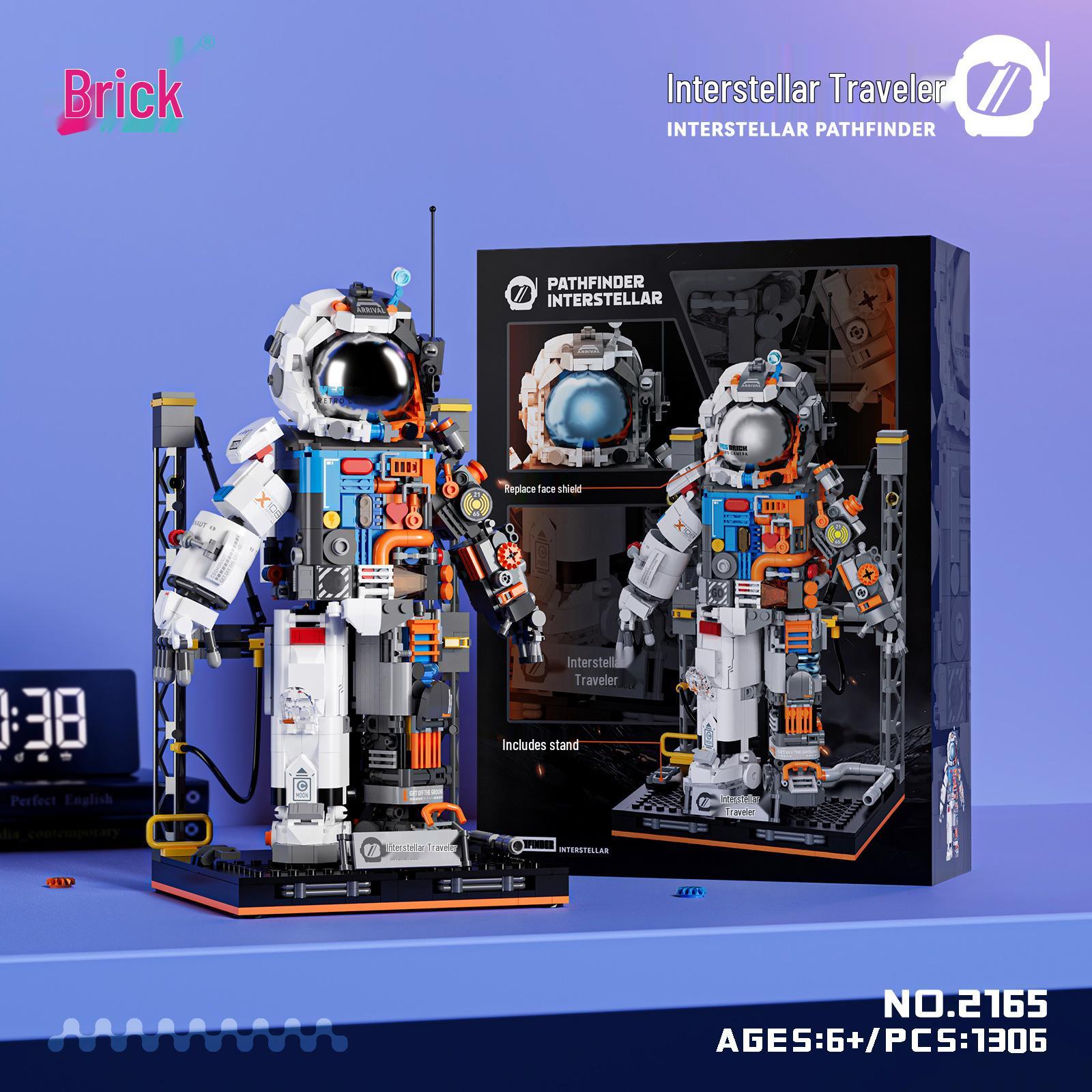 

Конструктор «Космонавт-звездочет» - Совместим с Lego