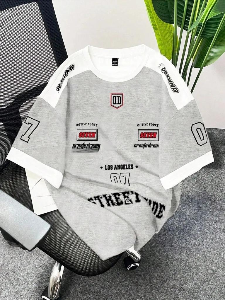 Summer New 3D Printed Large-sized Men's T-shirt - Quick-drying Breathable Loose-fitting and Comfortable Suitable for Daily Wear