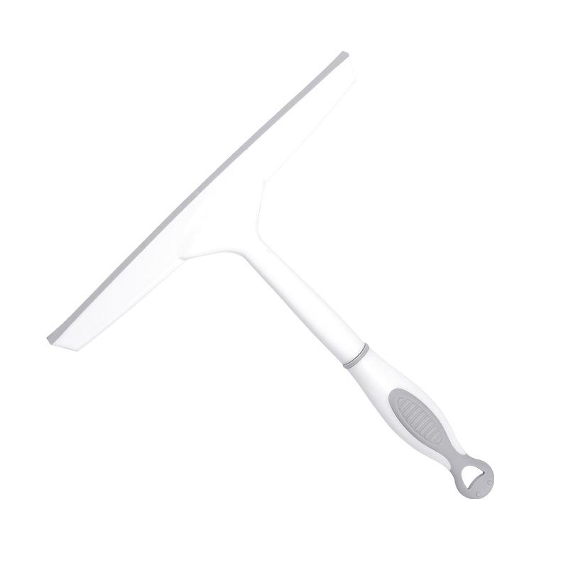 2495 Haushaltsreinigung Badezimmerspiegelreiniger mit Silikonklingenhalter Autoglas Duschabzieher Fensterglaswischer Schaber