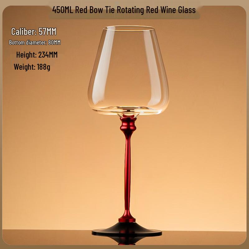 

Bow Tie Rotating Wine Glass