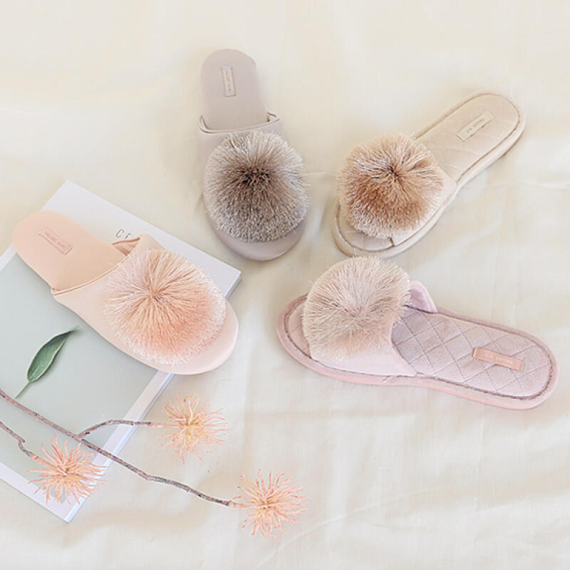 

Подушка для предотвращения шума между этажами для домашнего офиса, тапочки-минки LS610 Mink Pearl Gold