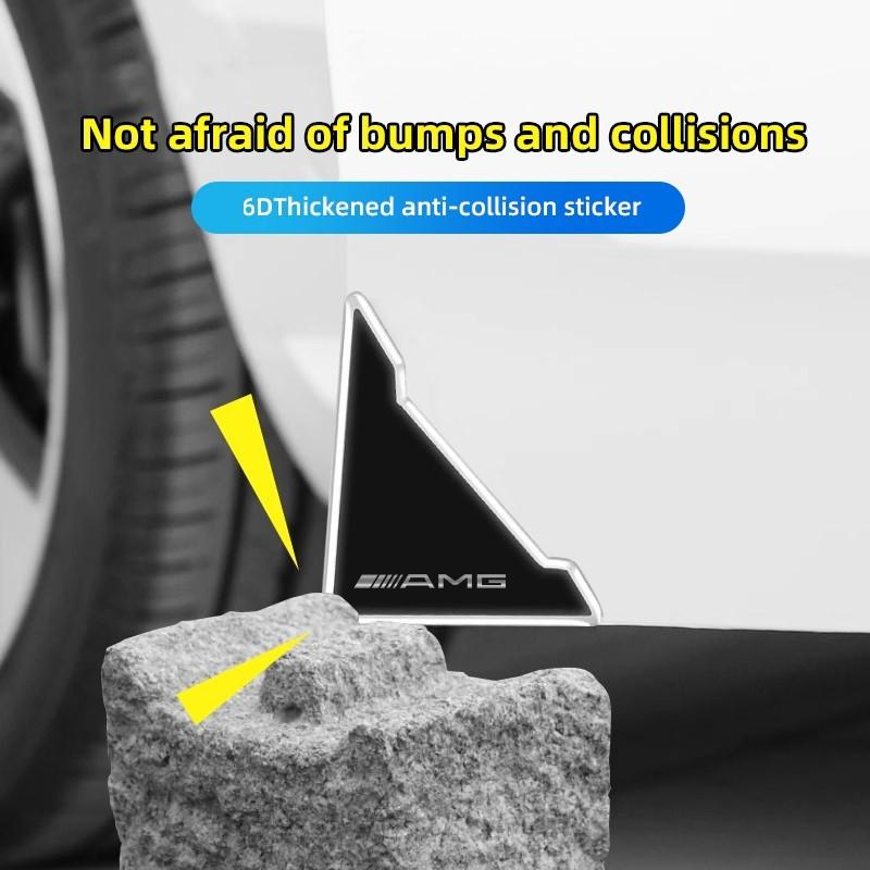 Car Door Corner Protectors Stickers Anti-collision Silicone Paster For Mercedes Benz AMG A B C E G CLA W211 W203 W204 C260 E300L