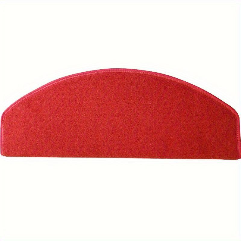 4PCS/Set Carpet Step Carpet Mat Self Adhesive Stair Mat Anti-Slip Step Carpet Safety Quiet Floor Mat Indoor Mat