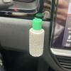 Silicone Car Chapstick Holder Rhinestone Cosmetic Holder NEW Lip Balm Storage  Car Interior