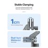 Universal Action Camera Mount Windshield Clamp For Motorcycles With 1cm Thick Silicone Pad And AntiShake Design