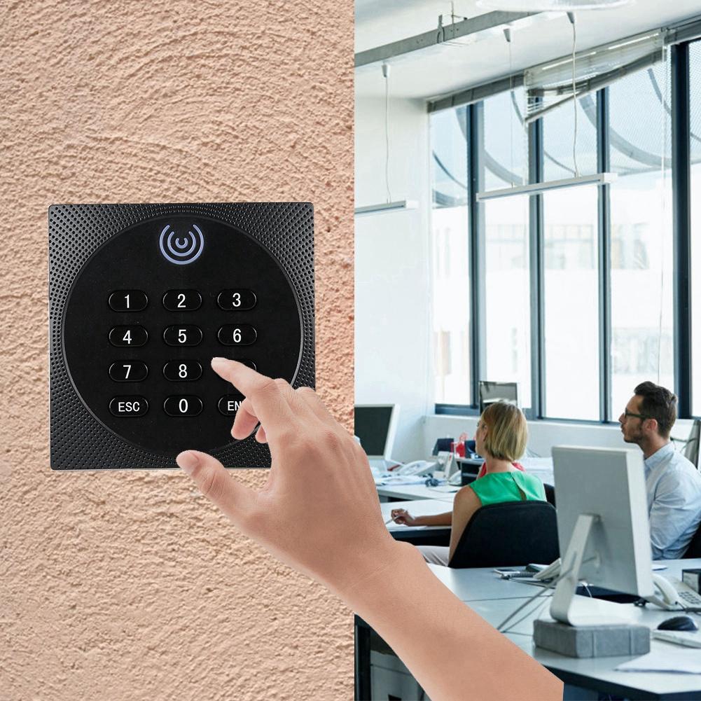 125KHz WG26 RFID Waterproof ID Password Keypad Access Control System Card Reader