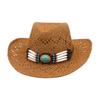 French Breathable Cool Warped Edge Premium Beach Cowboy Hat British Style Top Hat