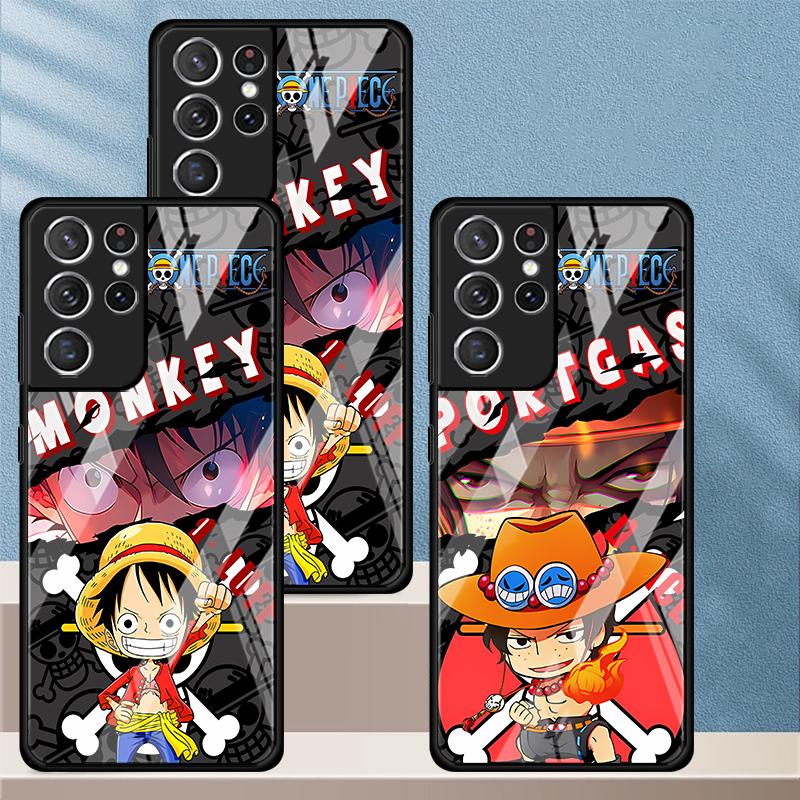 Phone Cover Case for Samsung Galaxy S25 S20 FE S10 S8 S24 Ultra S23 Plus S22 S9 S21 Note 10 20 8 9 OneS P-ieceS Ace LuffyS