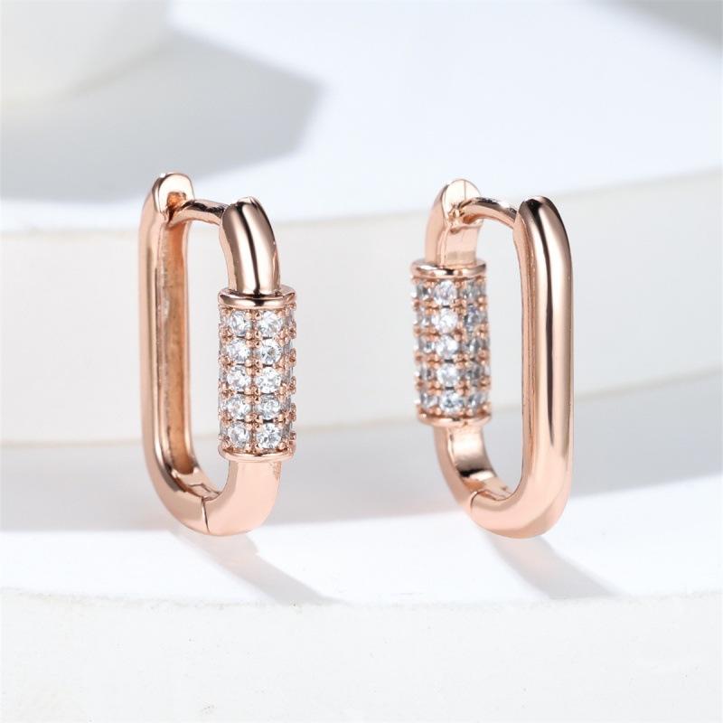 

Wish paperclip ear buckle simple personality versatile niche ear buckle for girlfriend beautiful gift
